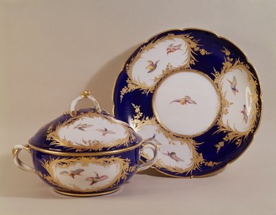 Vincennes bowl and stand, c.1745 by French School